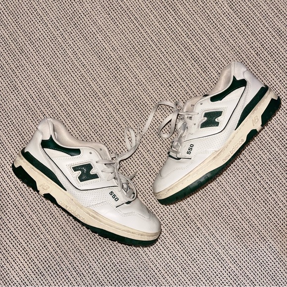 New Balance x Aimé Leon Dore 550 "Green" sneakers Men’s Size: 9 - Picture 2 of 8